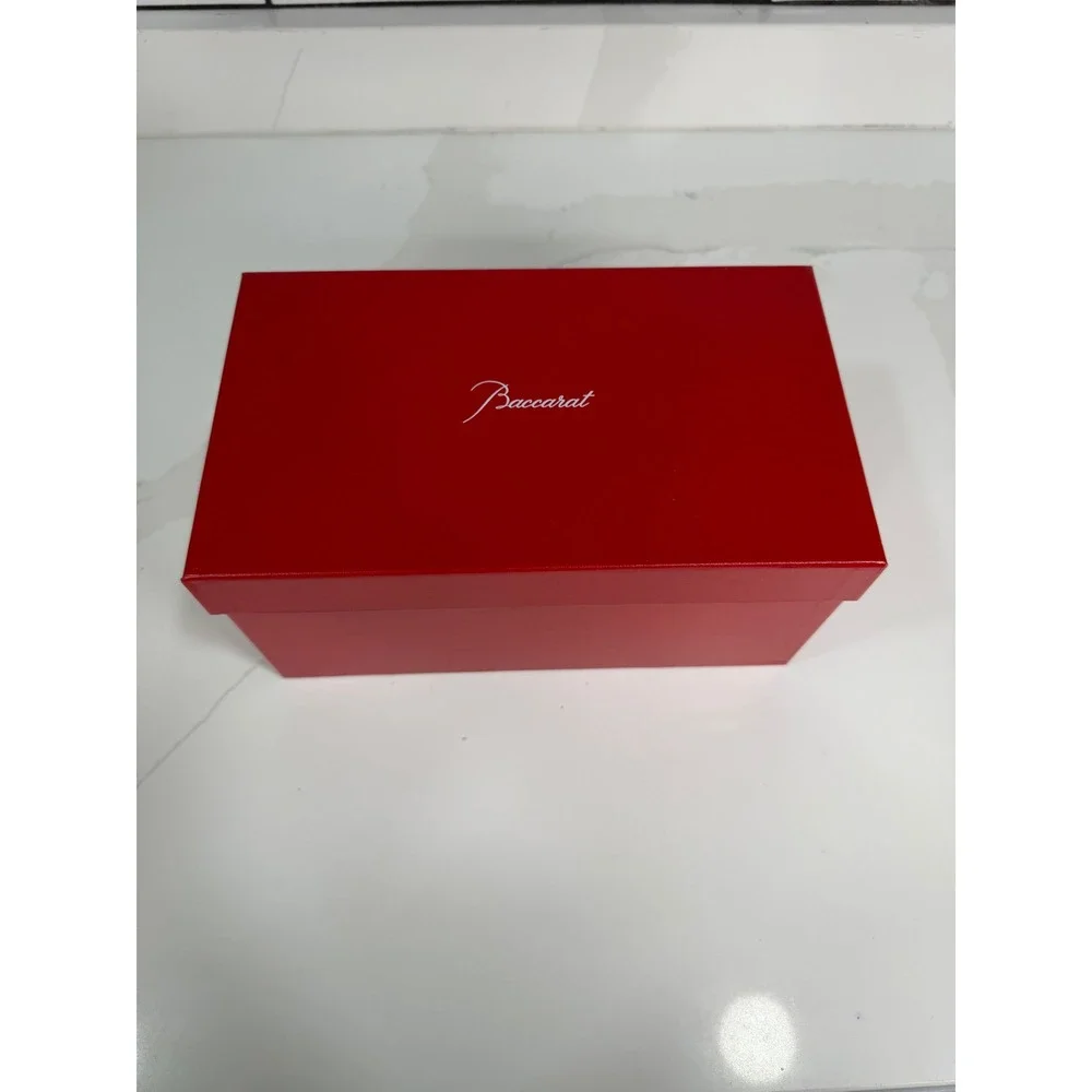 Baccarat Red Empty Gift Presentation Storage Box 10